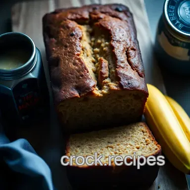 Deliciously Healthier Banana Bread: A Guilt-Free Family Favorite Recipe Card