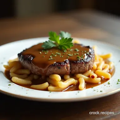 The Best Homemade Hamburger Steak and Gravy Recipe