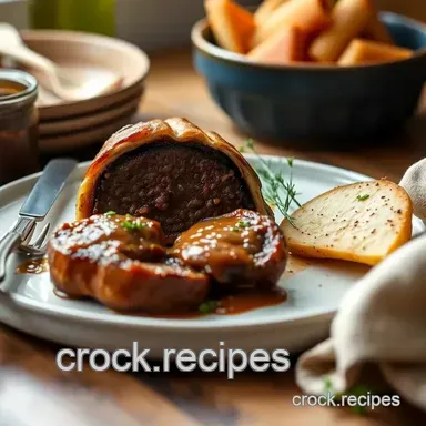 Ultimate Sear Beef Wellington with Healthy Twist: My Delicious Cheat! Recipe Card