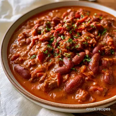Healthy Slow Cooker Chili with Lean Beef