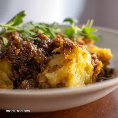 Hearty Beef Potato Bake Comfort Food Done Right Recipe Card
