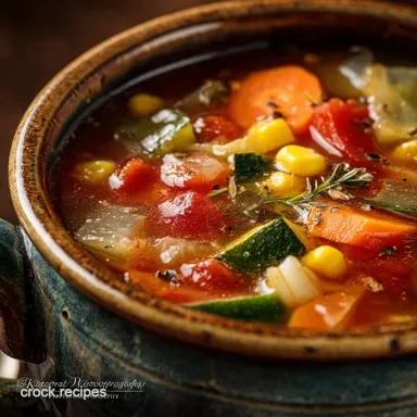 Homemade Vegetable Soup: Hearty, Healthy, and Built from Scratch
