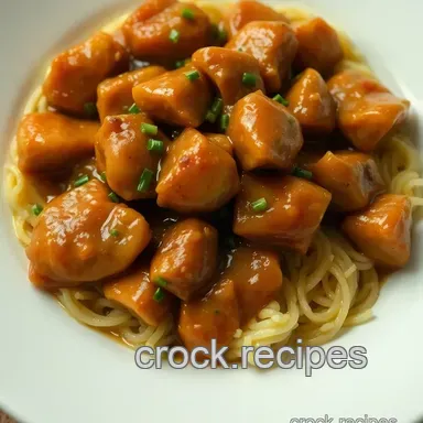 Hearty Honey Garlic Boneless Chicken: Easy and Delicious Crockpot Recipe Recipe Card