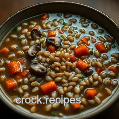 Hearty Mushroom Barley Soup Recipe: Comfort in a Bowl