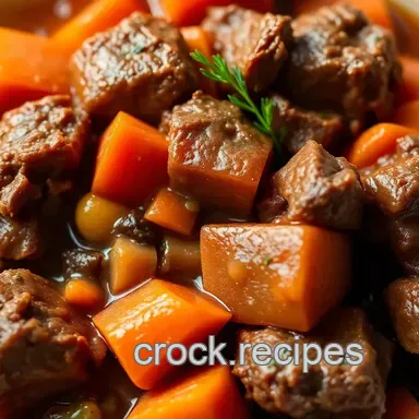 Hearty Slow Cooked Venison Stew Delight