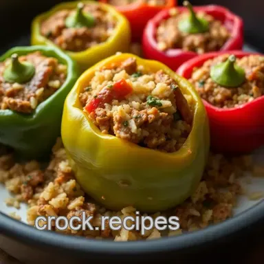 Heavenly Baked Stuffed Peppers: How Long to Bake for Perfect Flavor Recipe Card