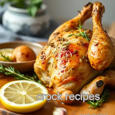 How to Make Baked Chicken with Garlic & Herb Infusion: A Delicious Family Favorite! Recipe Card