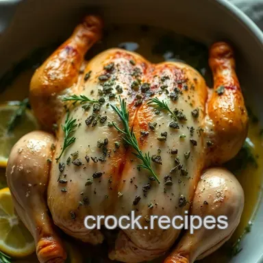 Easy Herb-Roasted Blue Laced Wyandotte Chicken with Garlic & Lemon Recipe Card