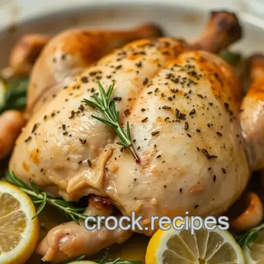 Easy Herb-Roasted Blue Laced Wyandotte Chicken with Garlic & Lemon