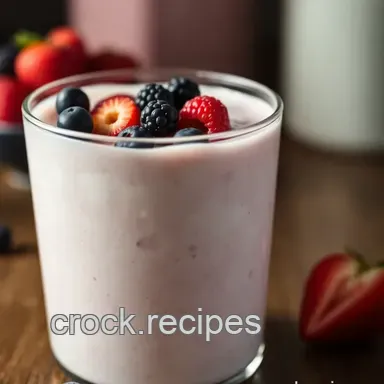 Hercules' Greek Yogurt Protein Smoothie: My Power-Up Recipe! Recipe Card