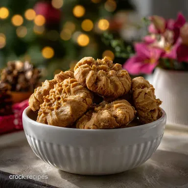 Peanut Butter Blossom Cookies The Holiday: Soft, Tender Crumb Recipe Card