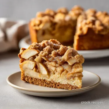 Apple Pie Cake for 12 Servings with Fresh Granny Smith Apples