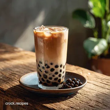 Boba Tea Recipe: Chewy Pearls in 15 Minutes Recipe Card