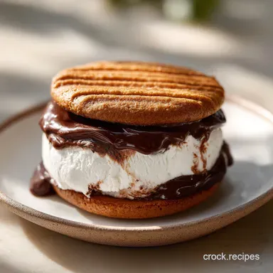 Ice Cream Sandwich Recipe for 12 Servings Recipe Card