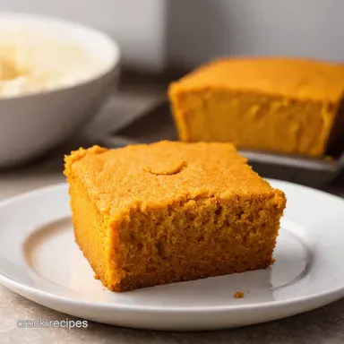 Honey Butter Sweet Potato Cornbread Southern Comfort Recipe Card