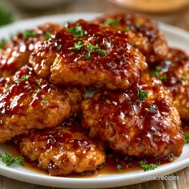 Honey Garlic Chicken for 6 Servings Recipe Card