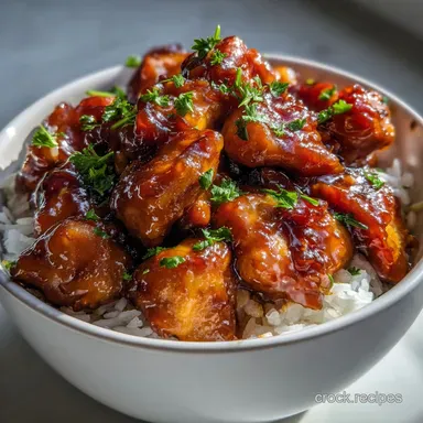 Instant Pot Bourbon Chicken: Sticky Sweet Takeaway Favorite