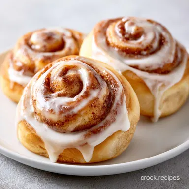 Cinnamon Rolls: Instant Pot Fluffy Recipe Card