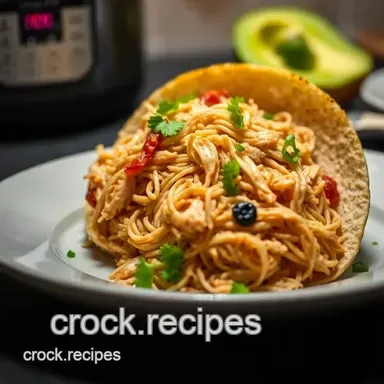 Instant Pot Shredded Chicken Tacos: Fiesta in Minutes! Recipe Card