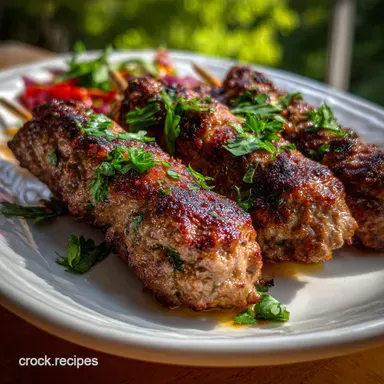 Ground Beef Kabobs: Juicy Mediterranean Kofta Recipe