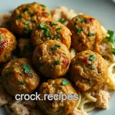 Juicy Herb Chicken Meatballs: My Crowd-Pleasing Recipe Recipe Card