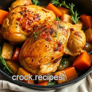 How to Make My Grandmother' s Roast Chicken with Veggies - One-Pan Delight