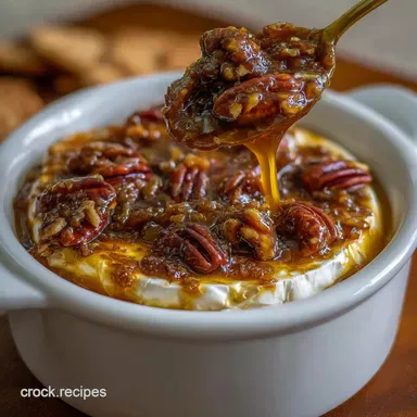 Keto Caramel Pecan Brie: Ultimate Molten Low-Carb Appetizer Recipe Card