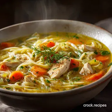 Keto Chicken Noodle Soup: The Ultimate Low Carb Comfort Bowl Recipe Recipe Card