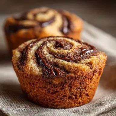 Keto Cinnamon Protein Muffins: Moist, Swirled, and Sugar Free Recipe Card