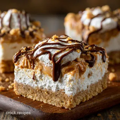 Keto Fluffernutter Bars: The Ultimate Low Carb Dessert Treat Recipe Card