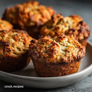 Keto Morning Glory Muffins: Easy Low Carb Breakfast Muffins Recipe Card