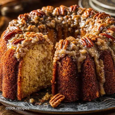 Keto Pecan Pie Bundt Cake: Moist, Low-Carb Holiday Showstopper Recipe Card