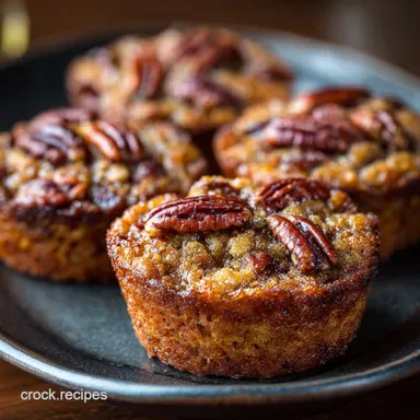 Keto Pecan Pie Muffins: Decadent Low Carb Treat Recipe Card