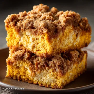 Keto Pumpkin Coffee Cake: Moist, Low Carb Crumble Recipe Recipe Card