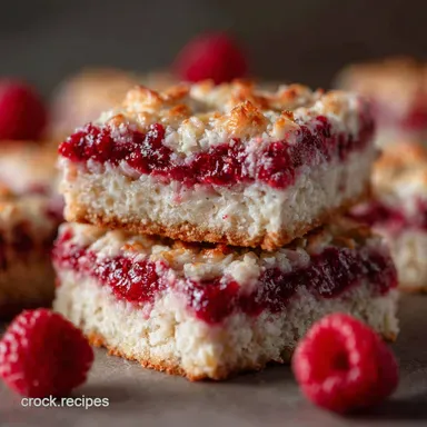 Keto Raspberry Coconut Bars: The Easiest, Creamiest Low Carb Dessert Recipe Card