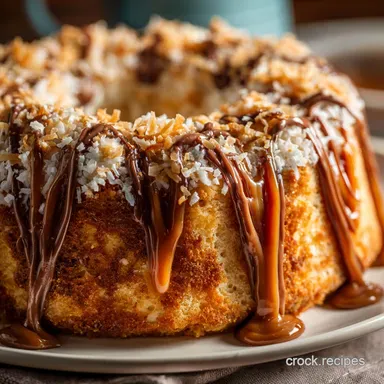 Keto Samoa Bundt Cake The TripleLayer Low Carb Dream Dessert Recipe Card