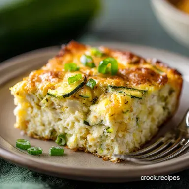 Keto Zucchini Breakfast Casserole: The Creamy, Cheesy Meal Prep King Recipe Card
