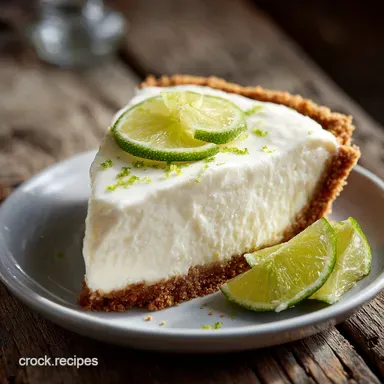Key Lime Pie Recipe: Silky Filling Recipe Card