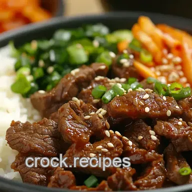 Korean Beef Bowls: Ready in 15! | Easy korean beef recipe Recipe Card