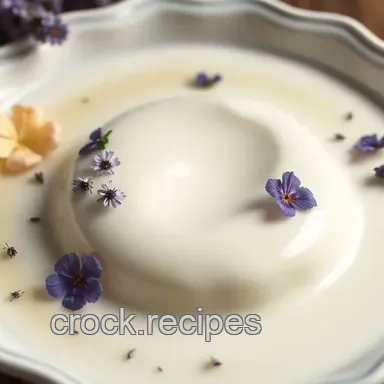 Elegant Wedding Dessert Ideas: Lavender Honey Vanilla Panna Cotta Recipe