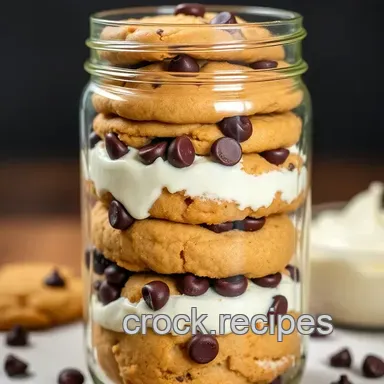 Layered Cookie in a Jar Recipe: Easy Gift for Any Occasion Recipe Card