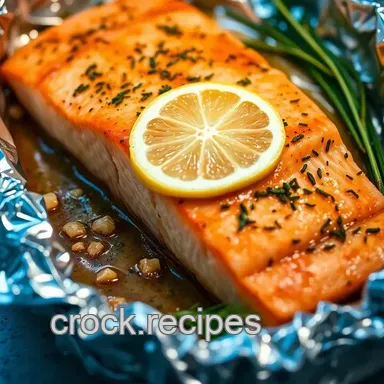 Easy & Juicy recipe for baked salmon in foil: My Fail-Proof Herb Method Recipe Card