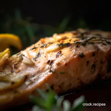 Lemon Herb Baked Salmon Healthy Simple Dinner Ideas Recipe Card