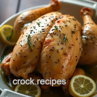My Go-To Chicken Dishes for Dinner: Lemon Herb Roast Chicken Recipe Card