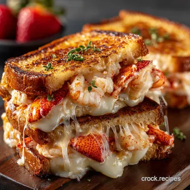 Lobster Grilled Cheese Sandwich 5 Gourmet Twists Youll Love Recipe Card