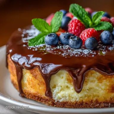 Low Carb Boston Cream Pie: Ultra-Creamy Keto Sugar-Free Cake Recipe Card