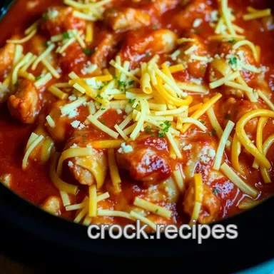Easy Low Carb Crock Pot Recipes: Savory Chicken Enchilada Casserole Recipe Card