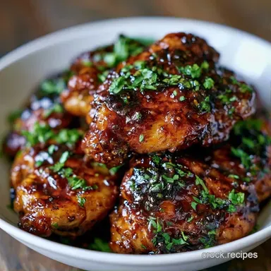 Low Carb Slow Cooker Chicken: 6 Bowls Recipe Card