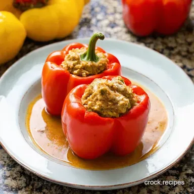Mama Mia Best Stuffed Capsicum Recipe Perfection Recipe Card