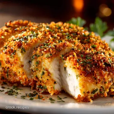 MarinateAllDay Baked Parmesan Chicken: The Ultimate Crispy Tender Dinner Recipe Card